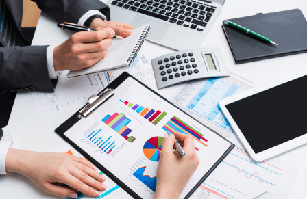 Accounting and bookkeeping services by Chartered Accountants in Delhi for businesses.